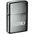 Zippo  Windproof Black Ice Lighter